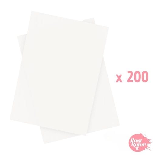 200 Laminas Papel De Azucar Pastkolor (sin E-171) - Super