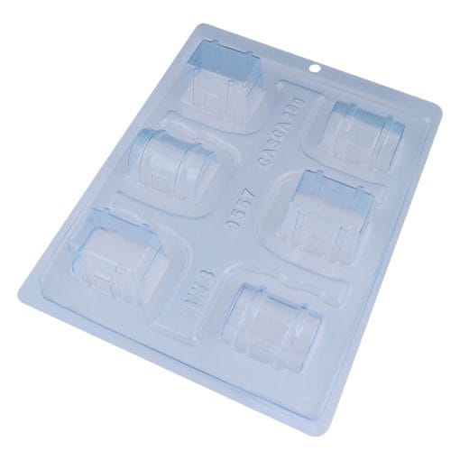 Molde Para Chocolate Bwb - Cofres Del Tesoro (6 Cavidades) - Imagen 3