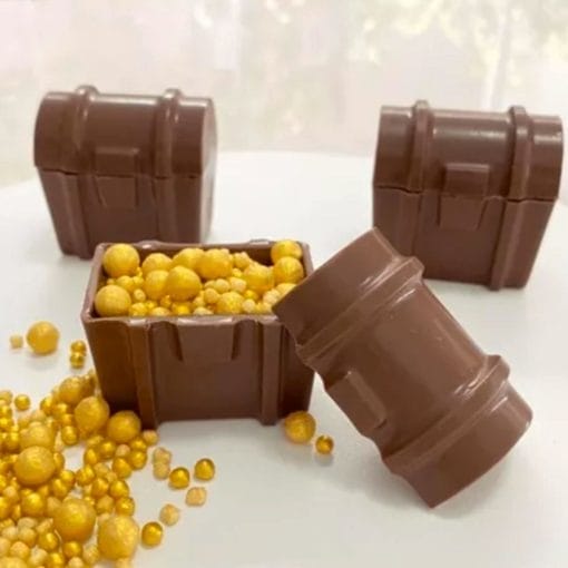 Molde Para Chocolate Bwb - Cofres Del Tesoro (6 Cavidades) - Imagen 2