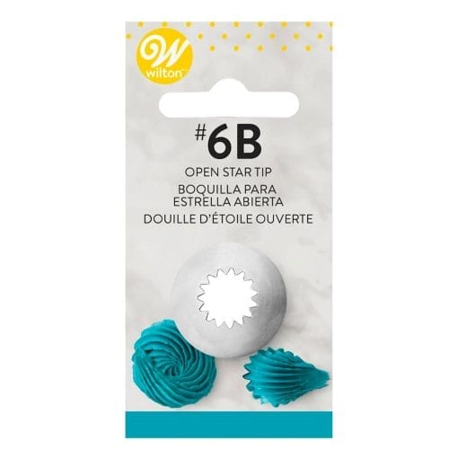 Boquilla #6b Wilton - Estrella Abierta - Imagen 2