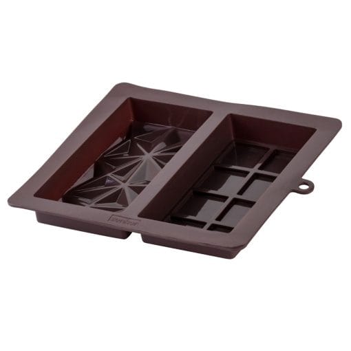 Molde Silicona Doble Zenker - Tableta Chocolate Dubai - Imagen 3