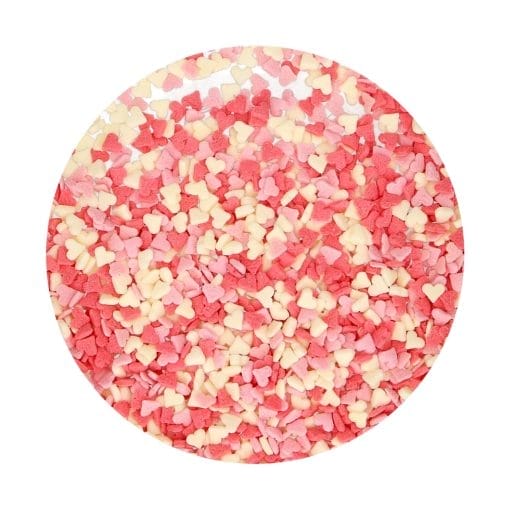 Sprinkles Funcakes - Mini Corazones Rosas / Blancos / Rojos (60 G) - Imagen 2