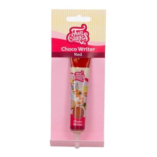 Tubo Escritor "choco Writer" Funcakes - Rojo (25 G) - Imagen 3