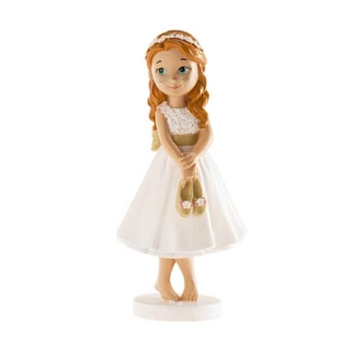 Figura Para Tarta Comunion - NiÑa Descalza