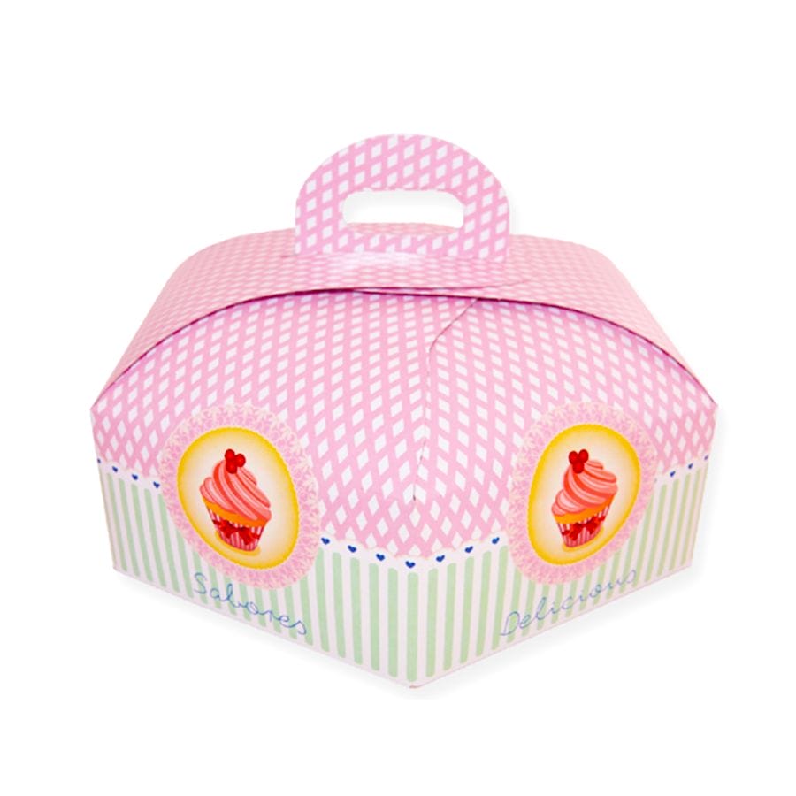 Caja Para Tarta Hexagonal - Imagen 3