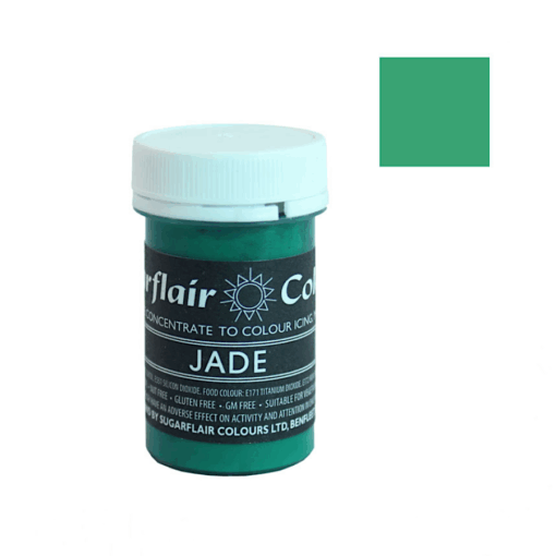 Colorante En Pasta Pastel Sugarflair - Jade 25 G