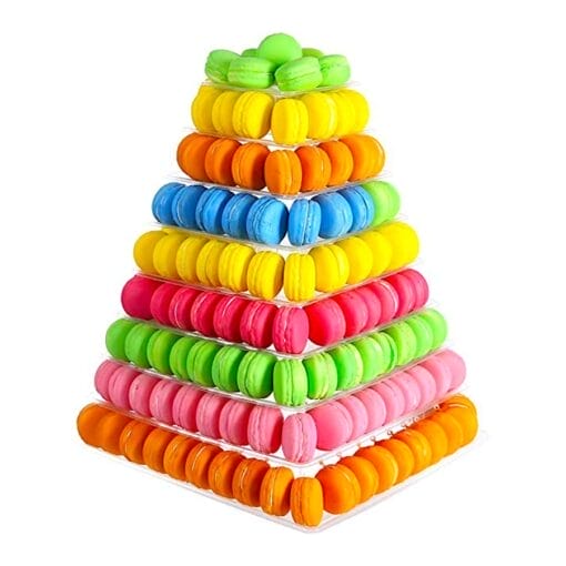 Soporte Transparente Para Macarons - Cuadrado