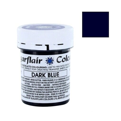 Colorante Para Chocolate Sugarflair - Dark Blue / Azul Oscuro 35 G