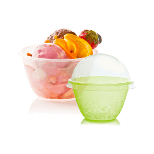 Envase Plastico Para Cupcakes - Ø 4 Cm