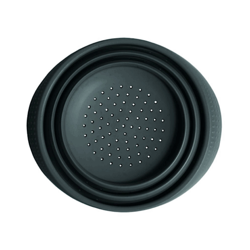 Colador Silicona Plegable Pavoni - Negro 14 Cm - Imagen 2