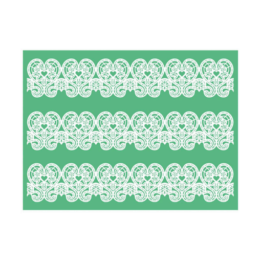 Tapete Silicona Para Cake Lace Pavoni N2