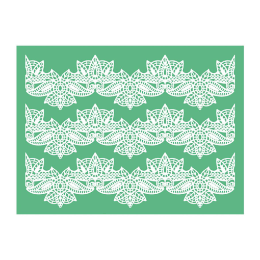 Tapete Silicona Para Cake Lace Pavoni N3