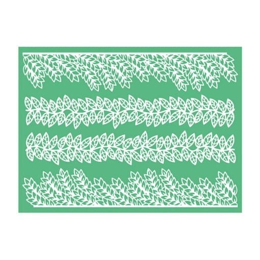 Tapete Silicona Para Cake Lace Pavoni N4 - Imagen 2