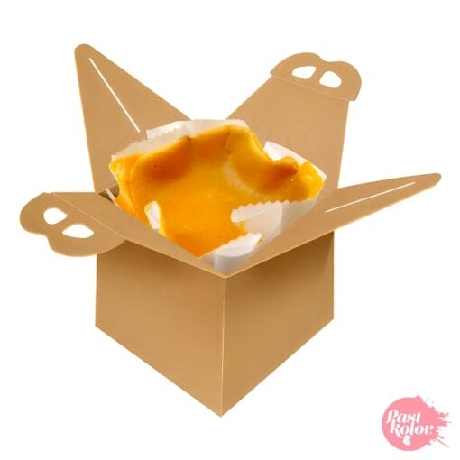 Caja Para Panettone Kraft - 16,8 Cm / 15,5 Cm H - Imagen 2