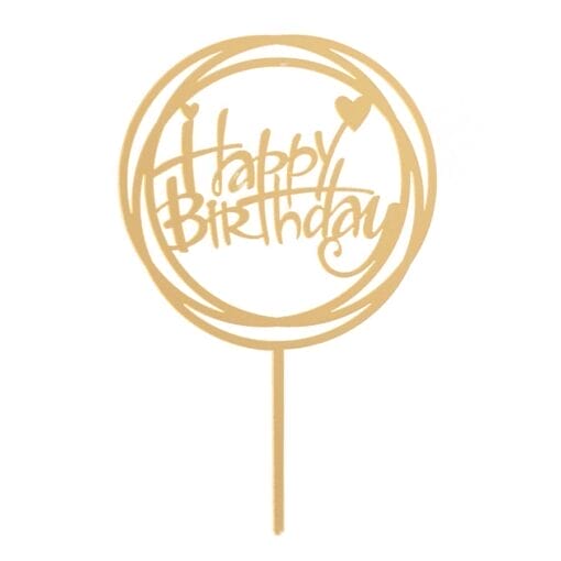 Topper Para Tarta Dekora - Happy Birthday