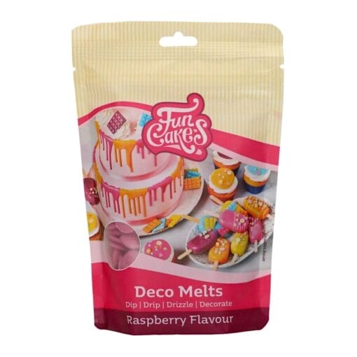 Deco Melts Funcakes Sabor Frambuesa 250 G