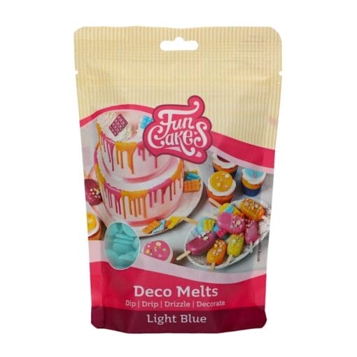 Deco Melts Funcakes Azul Claro 250 G