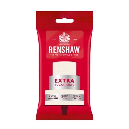 Fondant Renshaw Extra Blanco (sin E-171) - 250 G