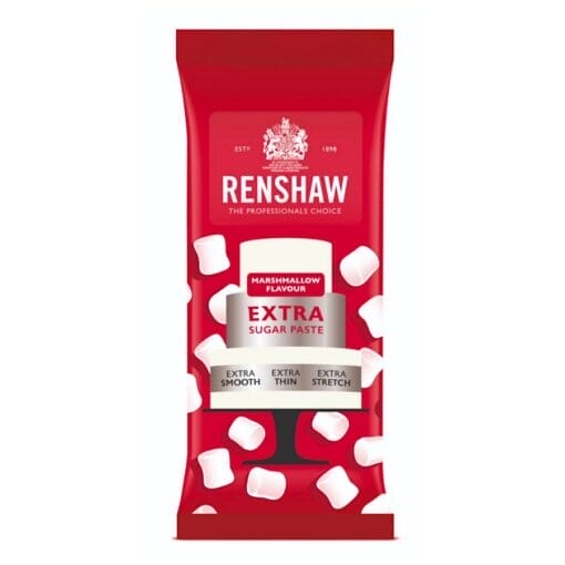 Fondant De Sabor Renshaw (extra Blanco) - Marshmallow 1 Kg