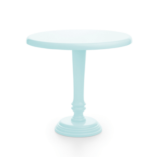 Stand Para Tarta "candy" Redondo - Azul 30 Cm