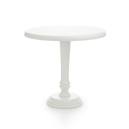 Stand Para Tarta "candy" Redondo - Blanco 30 Cm