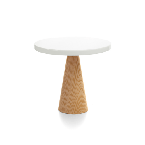 Stand Para Tarta "natural" Redondo - Blanco 25 Cm