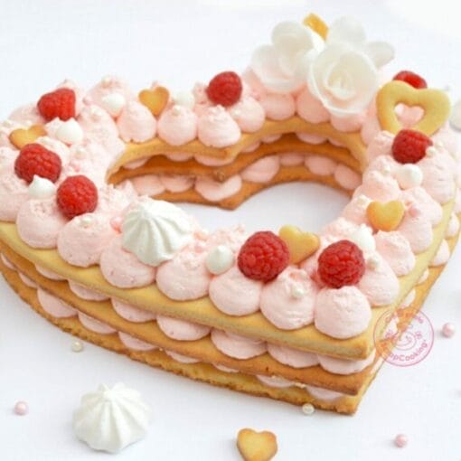 Plantillas Para Tartas Scrapcooking - Corazon Y Corona - Imagen 2