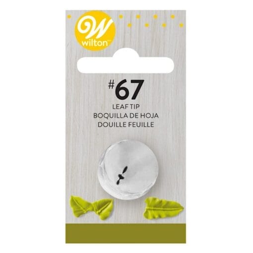 Boquilla #67 Wilton - Hoja