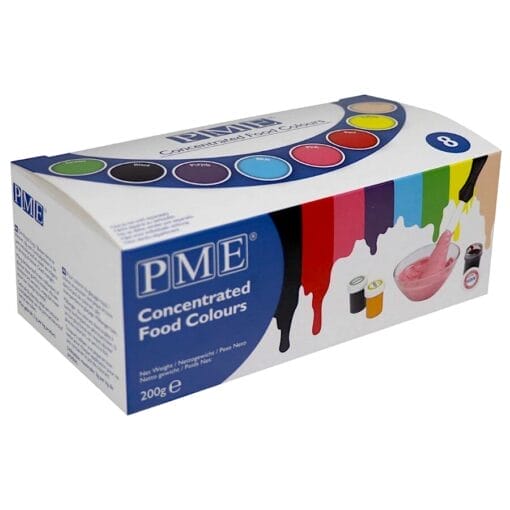 Set 8 Colorantes En Pasta Pme