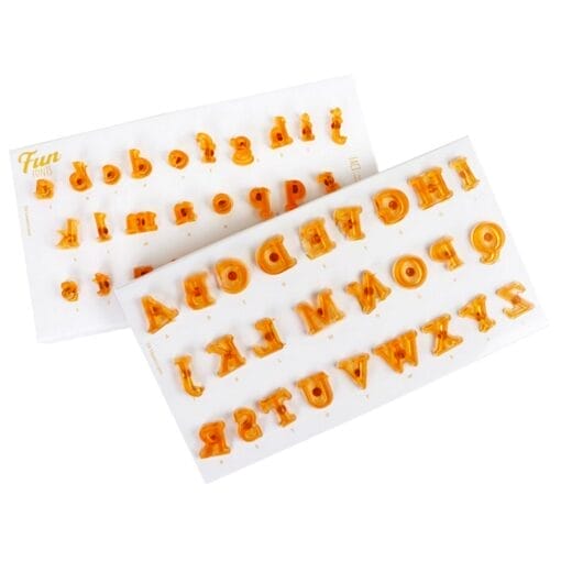 Marcadores De Letras "fun Fonts" Pme - Coleccion N2