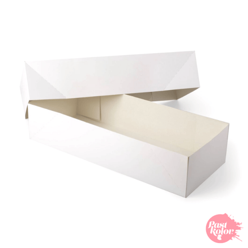 Caja Para Brazo De Gitano Blanca - 43 X 18 Cm
