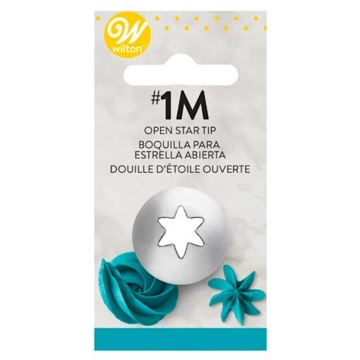 Boquilla #1m Wilton - Estrella Abierta - Imagen 3