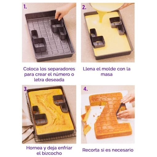 Molde Para Numeros Y Letras Wilton - Imagen 4