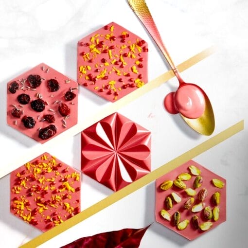 Callets De Chocolate Ruby Callebaut 2,5 Kg - Imagen 4