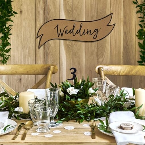 Toppers De Numeros Partydeco - Negros - Imagen 2