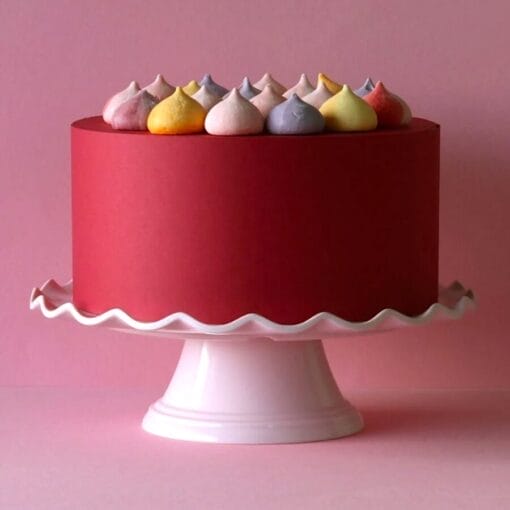 Stand Para Tarta Con Ondas Allc - Rosa - Imagen 3