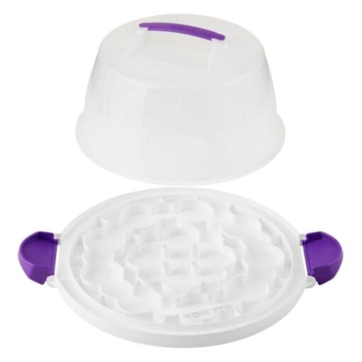 Caja Transportadora Redonda Wilton - Base Reversible