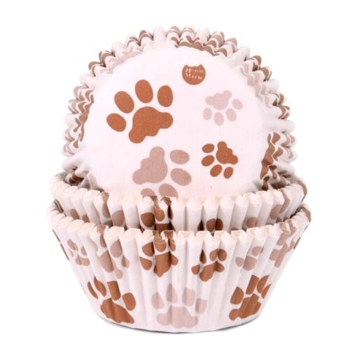 Capsulas Cupcake "house Of Marie" - Huellas Marrones