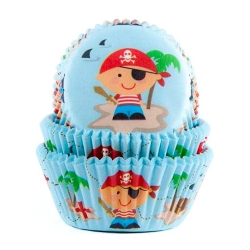 Capsulas Cupcake "house Of Marie" - Pirata