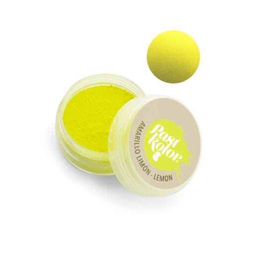Colorante En Polvo Pastkolor - Amarillo Limon 3 G