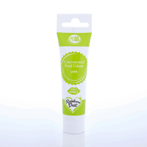 Colorante En Gel "progel" Rainbow Dust - Lime Green / Verde Lima 25 G