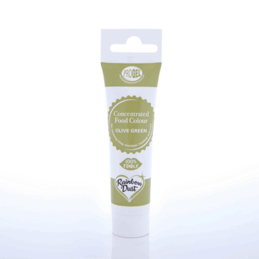 Colorante En Gel "progel" Rainbow Dust - Olive Green / Verde Oliva 25 G