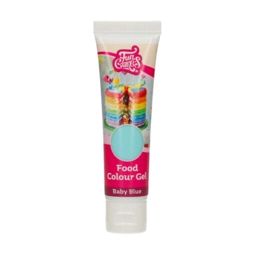 Colorante En Gel De Funcakes - Baby Blue / Azul Bebe 30 G