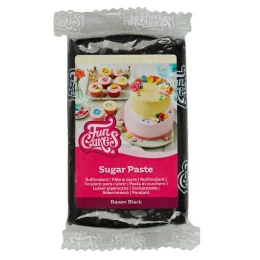 Fondant Funcakes - Negro 250 G