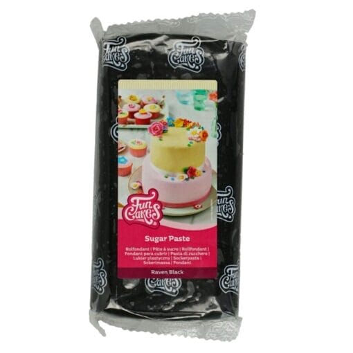Fondant Funcakes - Negro 1 Kg