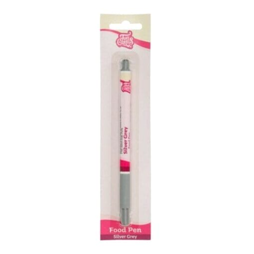 Rotulador Comestible Funcakes - Silver Grey / Gris Plata