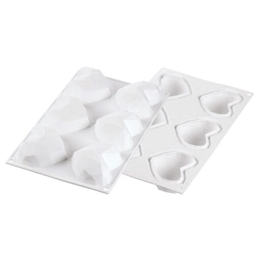 Molde Origami Geometrico Silikomart - "amorini" Corazones