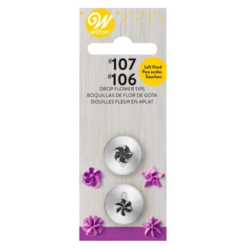 Set Boquillas Para Zurdos Wilton - Flor De Gota