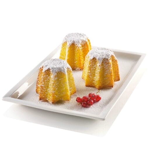 Molde Silicona 3d Silikomart - Mini Pandoro - Imagen 2