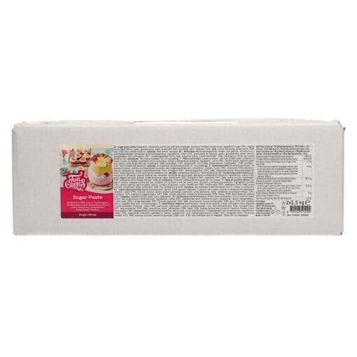 Fondant De Sabor Funcakes - Blanco Vainilla 5 Kg (2 X 2,5 Kg)